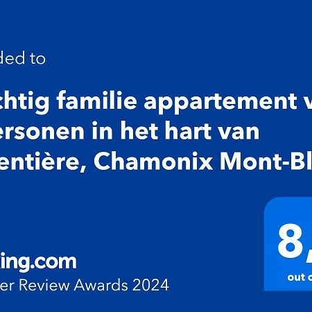 Prachtig Familie Appartement Voor 6 Personen In Het Hart Van Argentiere, Chamonix Mont-Blanc Zewnętrze zdjęcie